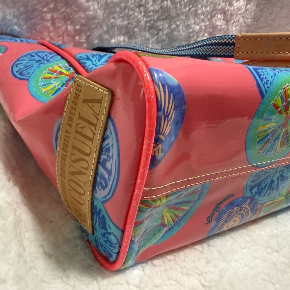 NWOT Consuela Frenchie Pink Journey Tote - Picture 7 of 12